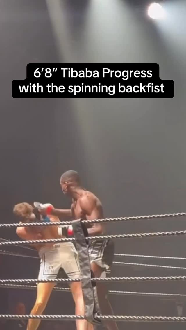 Level of striking from 6'8